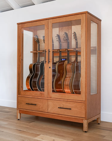 Humidified Guitar Display