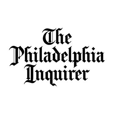 The Philadelphia Inquirer logo in black gothic-style lettering on a plain white background